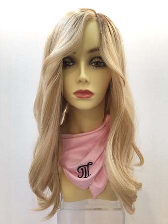 Long Lace Front Wig Ginger Blonde Twist Ladies Human Hair Wigs